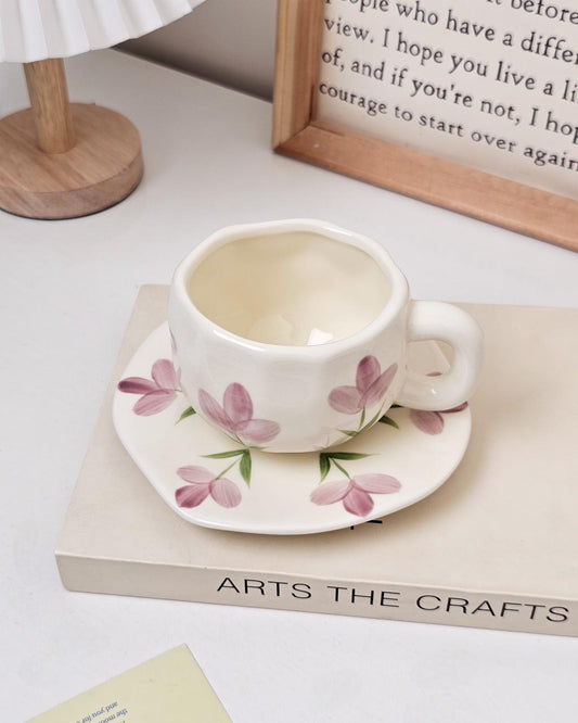 AR-50 كوب مع صحن