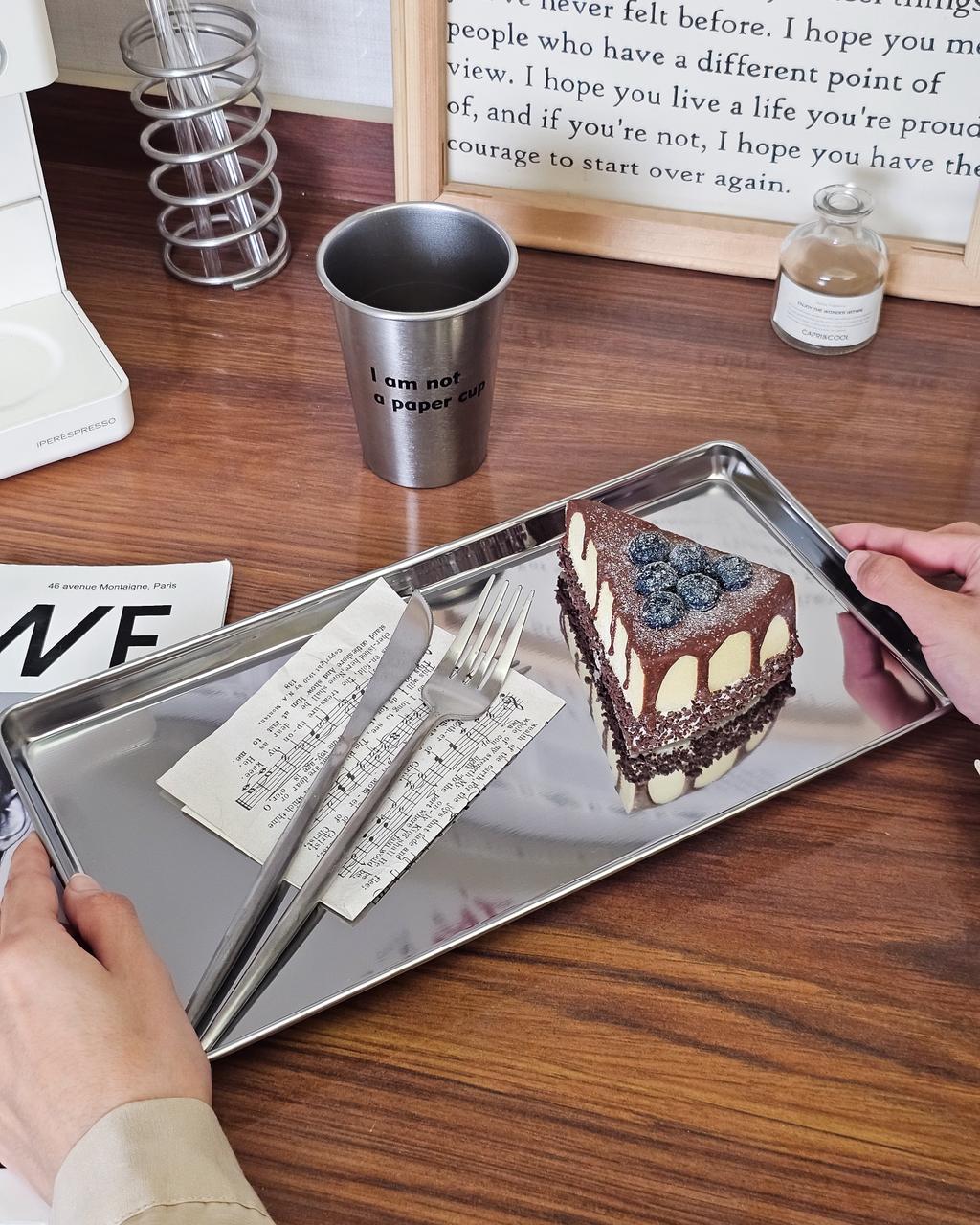 صينية ستانلس ستيل