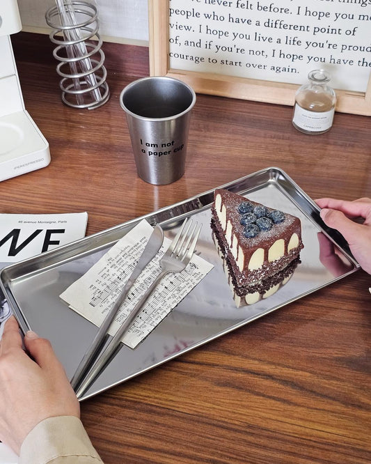 صينية ستانلس ستيل