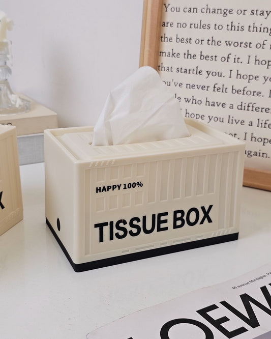 علبة مناديل كونتينر