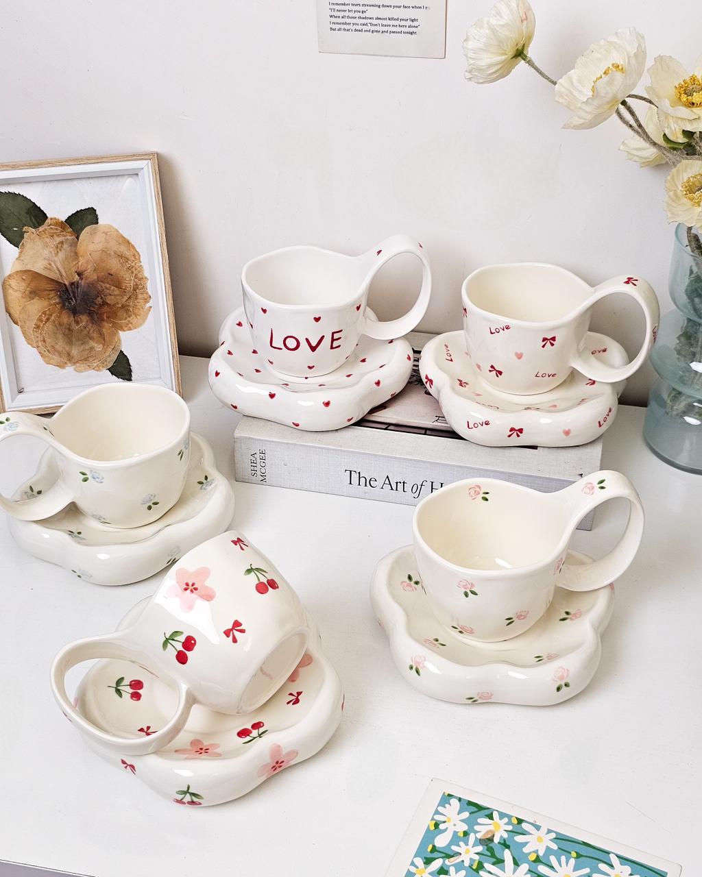 AR-57 كوب مع صحن