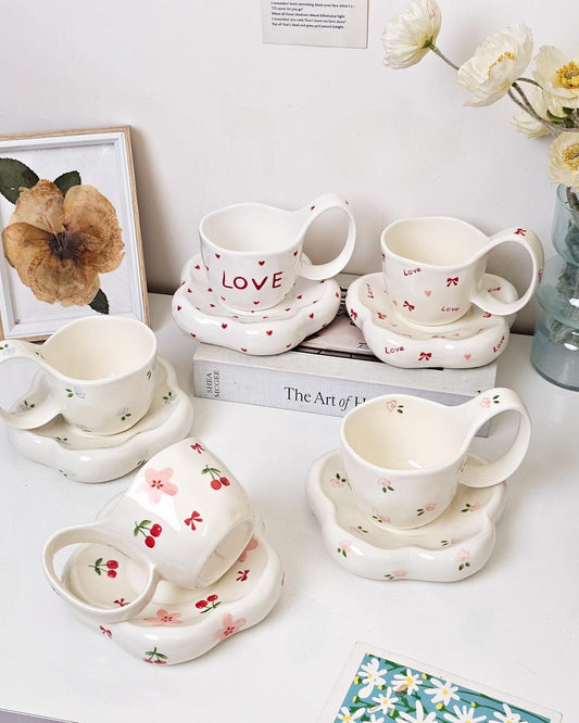 AR-57 كوب مع صحن