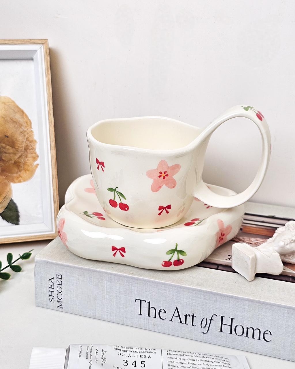 AR-57 كوب مع صحن