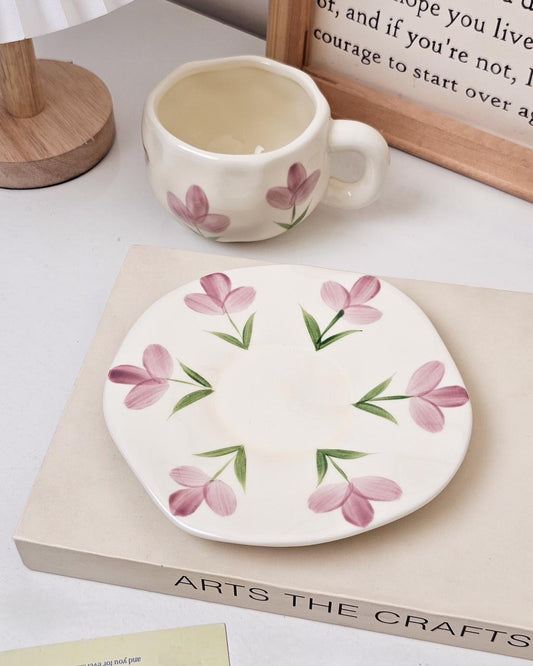 AR-50 كوب مع صحن