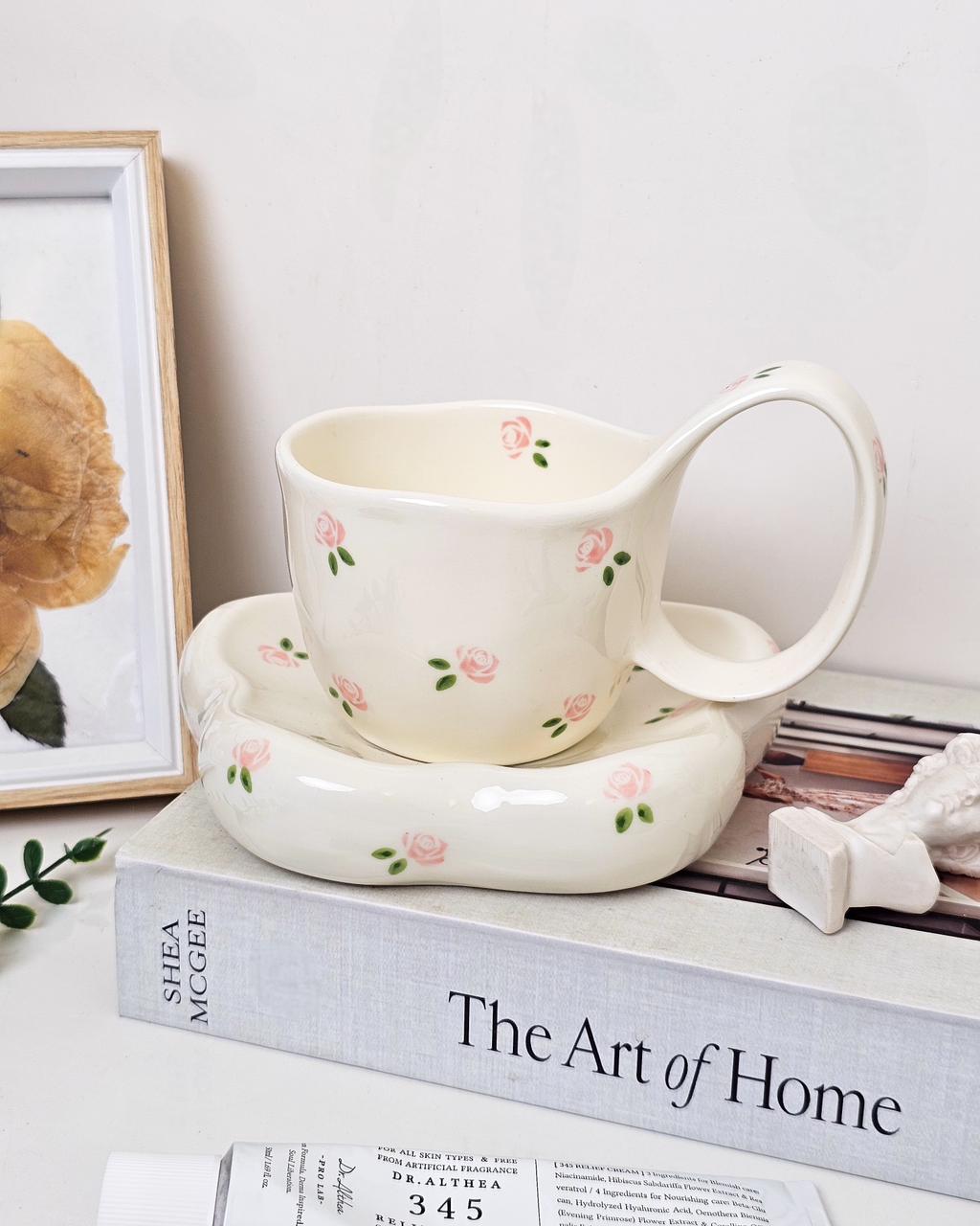 AR-57 كوب مع صحن