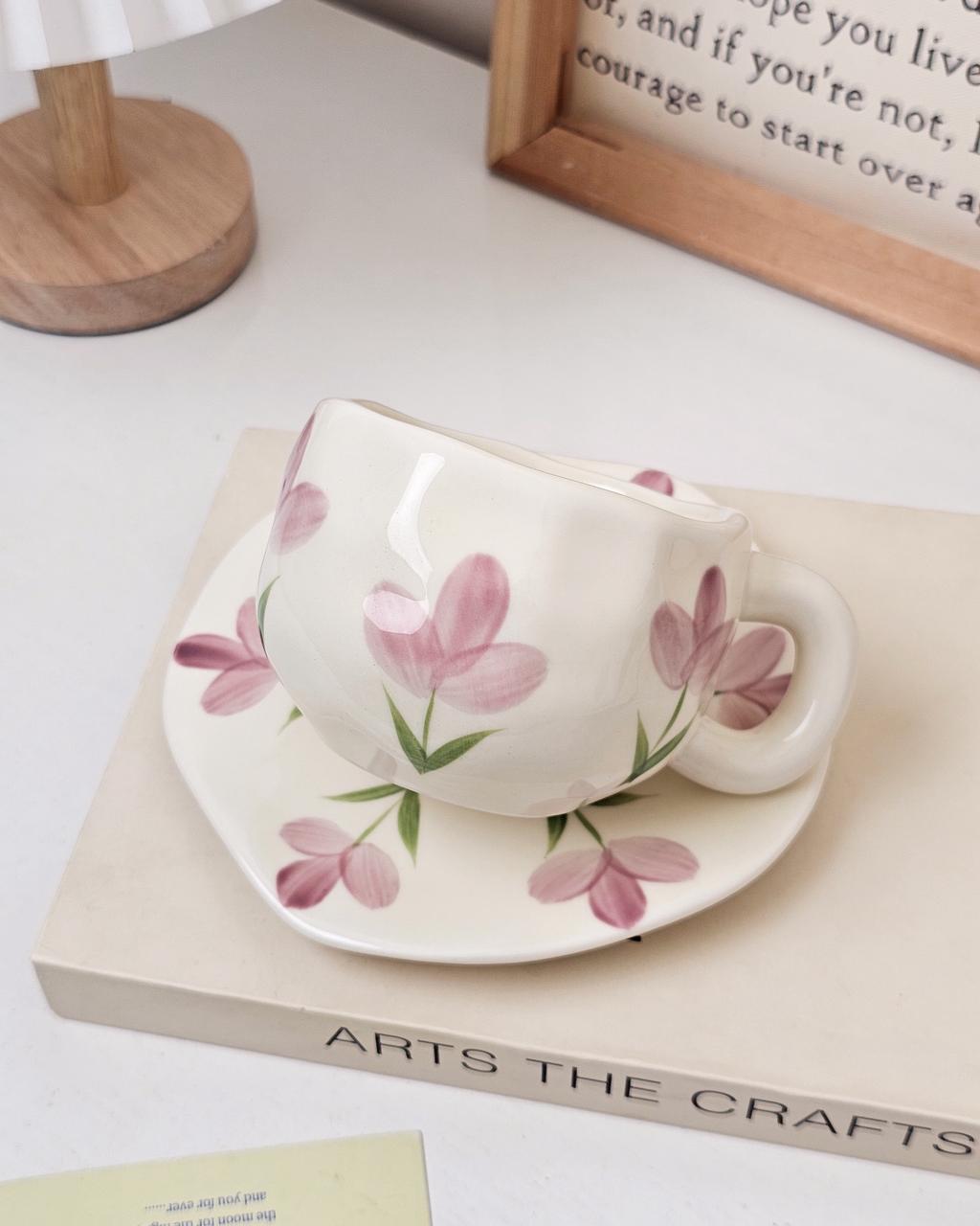 AR-50 كوب مع صحن